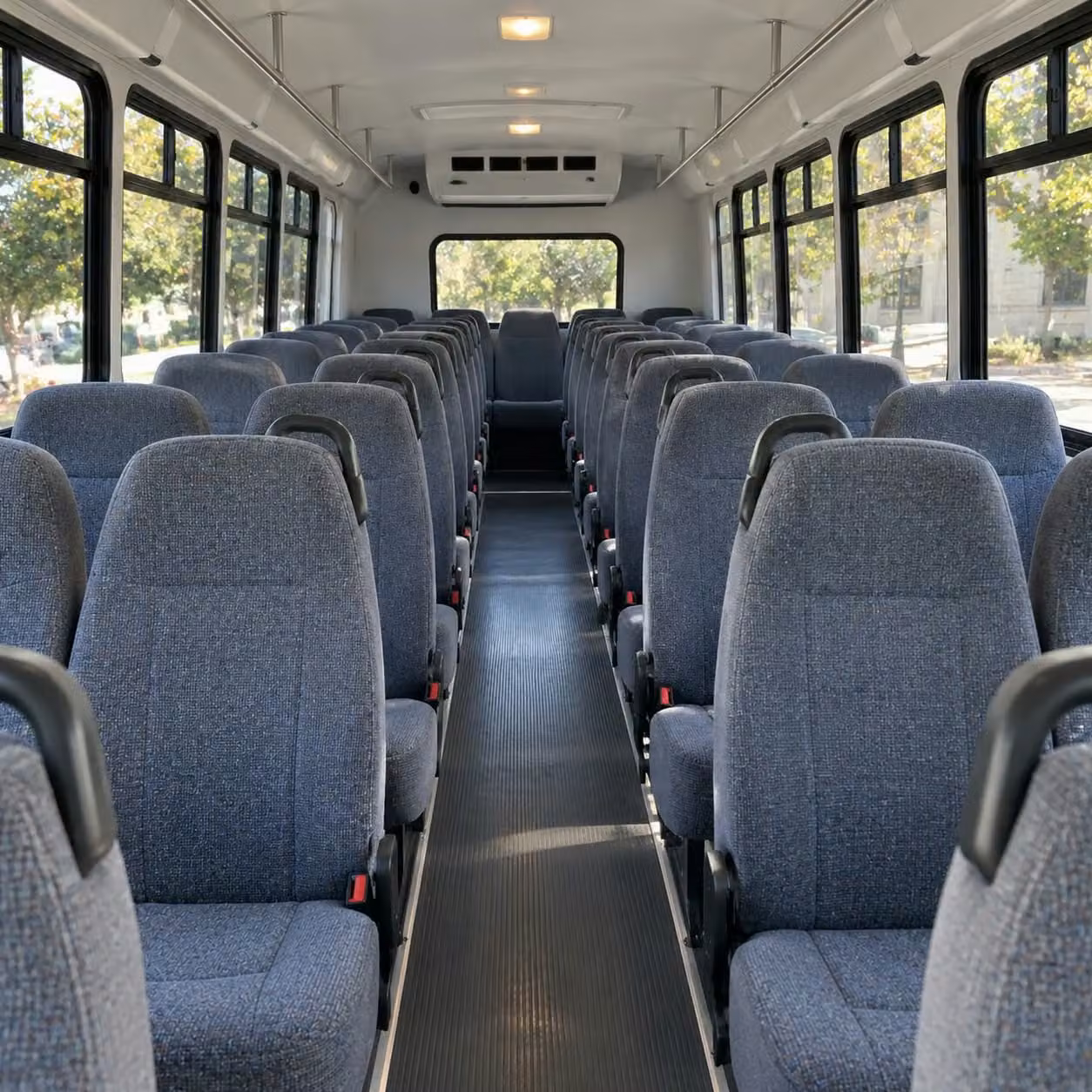 25 passenger minibus inside