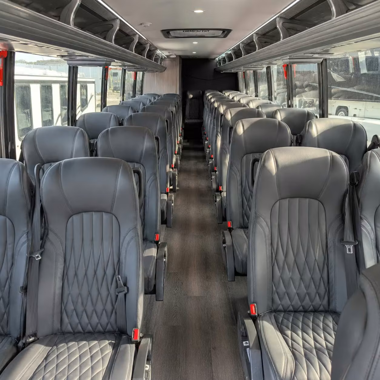 30 passenger minibus interior