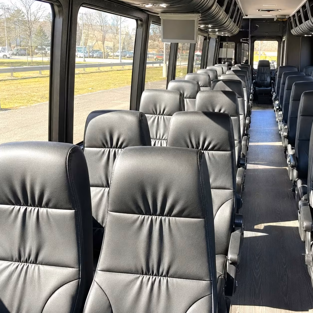 35 passenger minibus interior