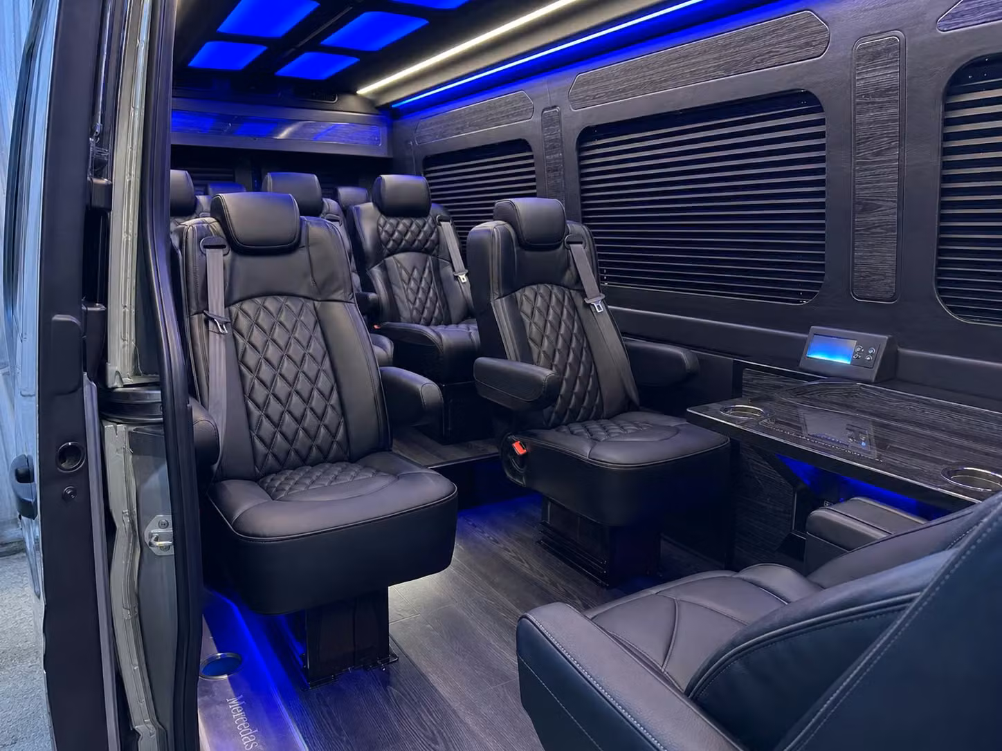 sprinter van transportation for groups and events across greensboro